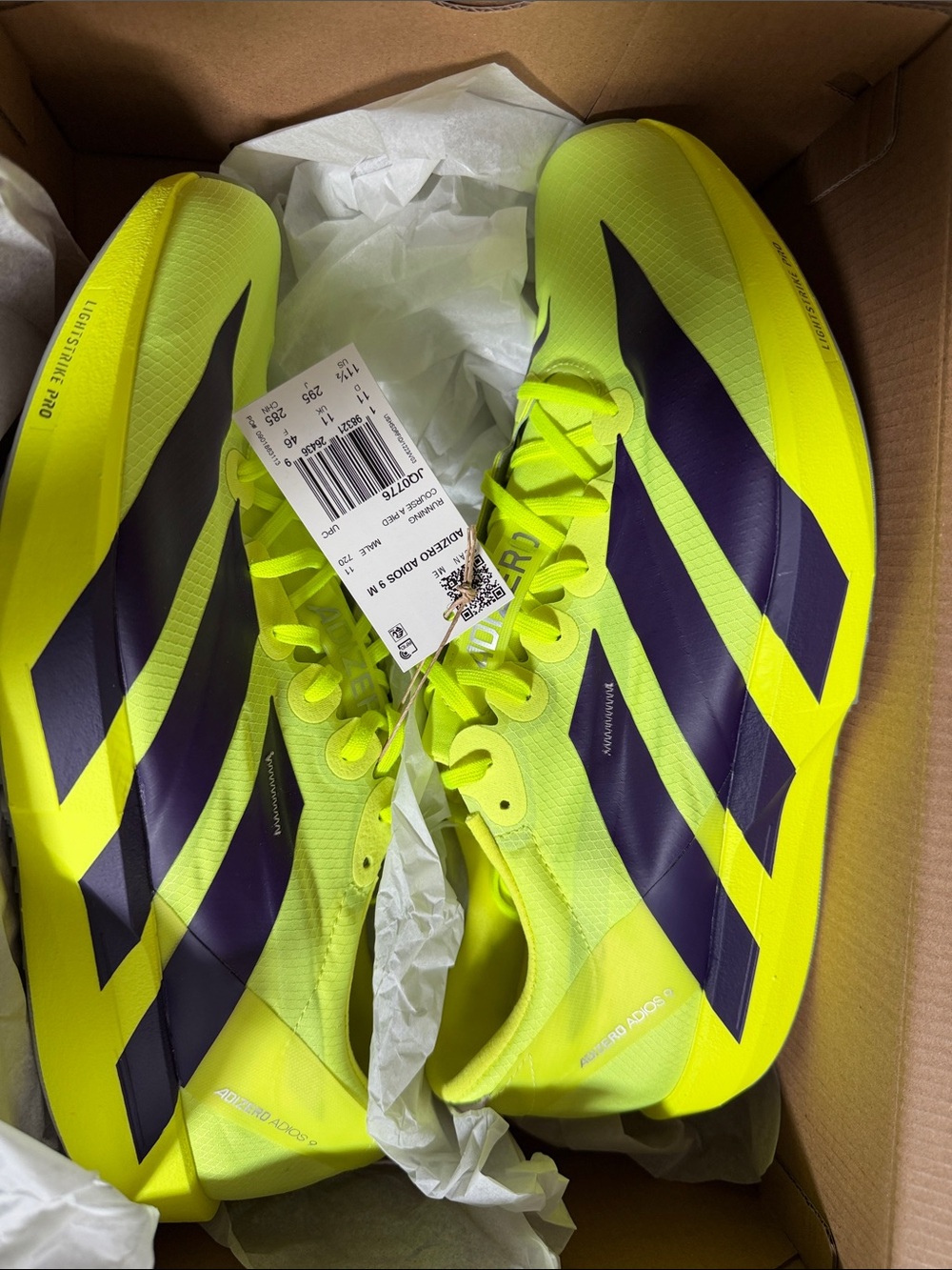 adidas Men's adizero adios 9M
